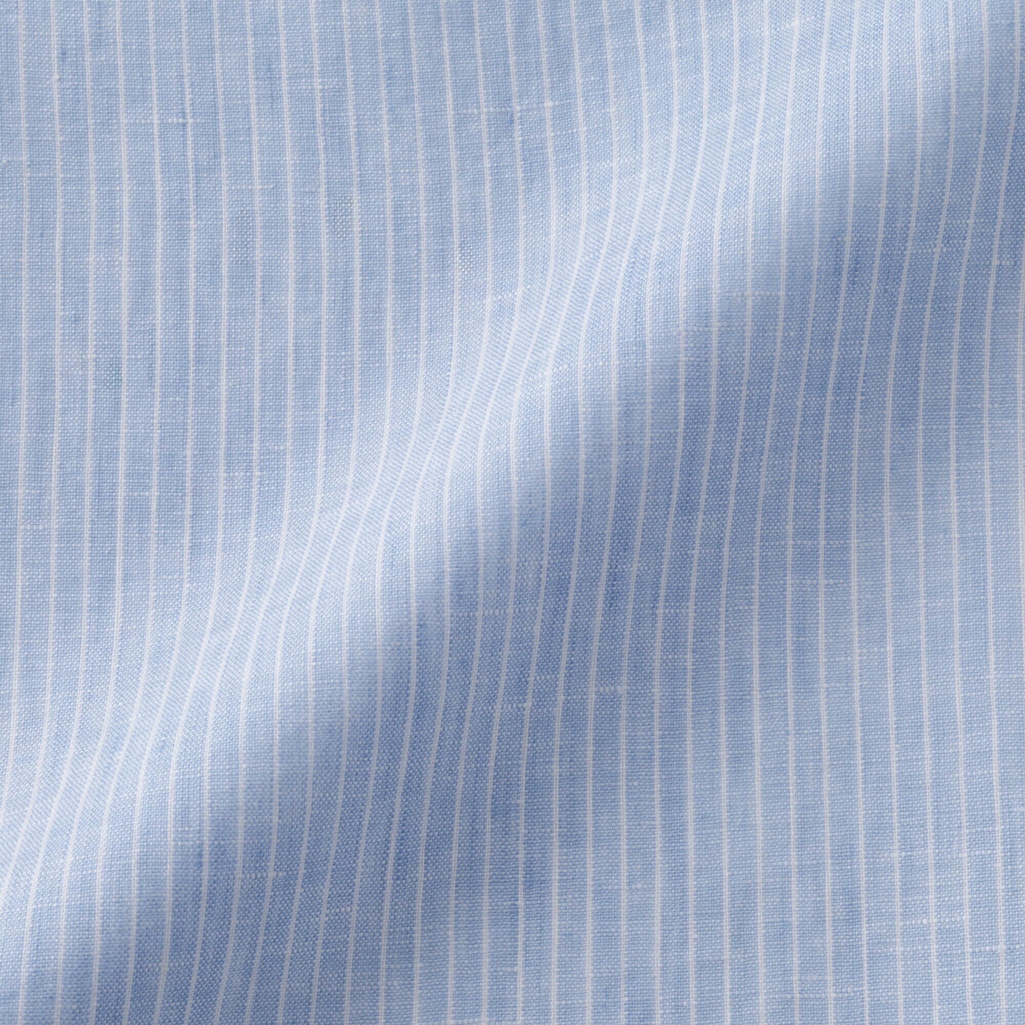 婦人　リネン　洗いざらし　レギュラーカラー長袖シャツ