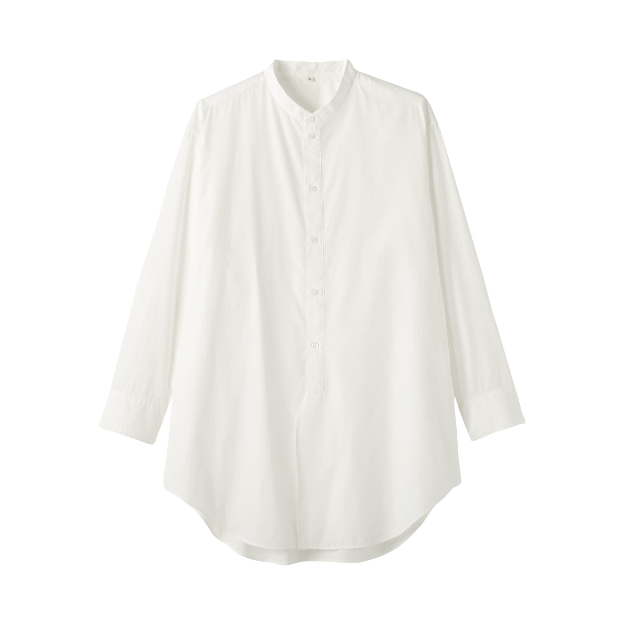 婦人　ポプリンリラックスフィットチュニック