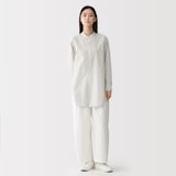 婦人　ポプリンリラックスフィットチュニック