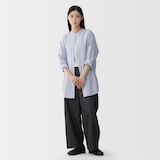 婦人　ポプリンリラックスフィットチュニック