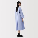 婦人　ポプリンシャツワンピース