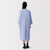 婦人　ポプリンシャツワンピース