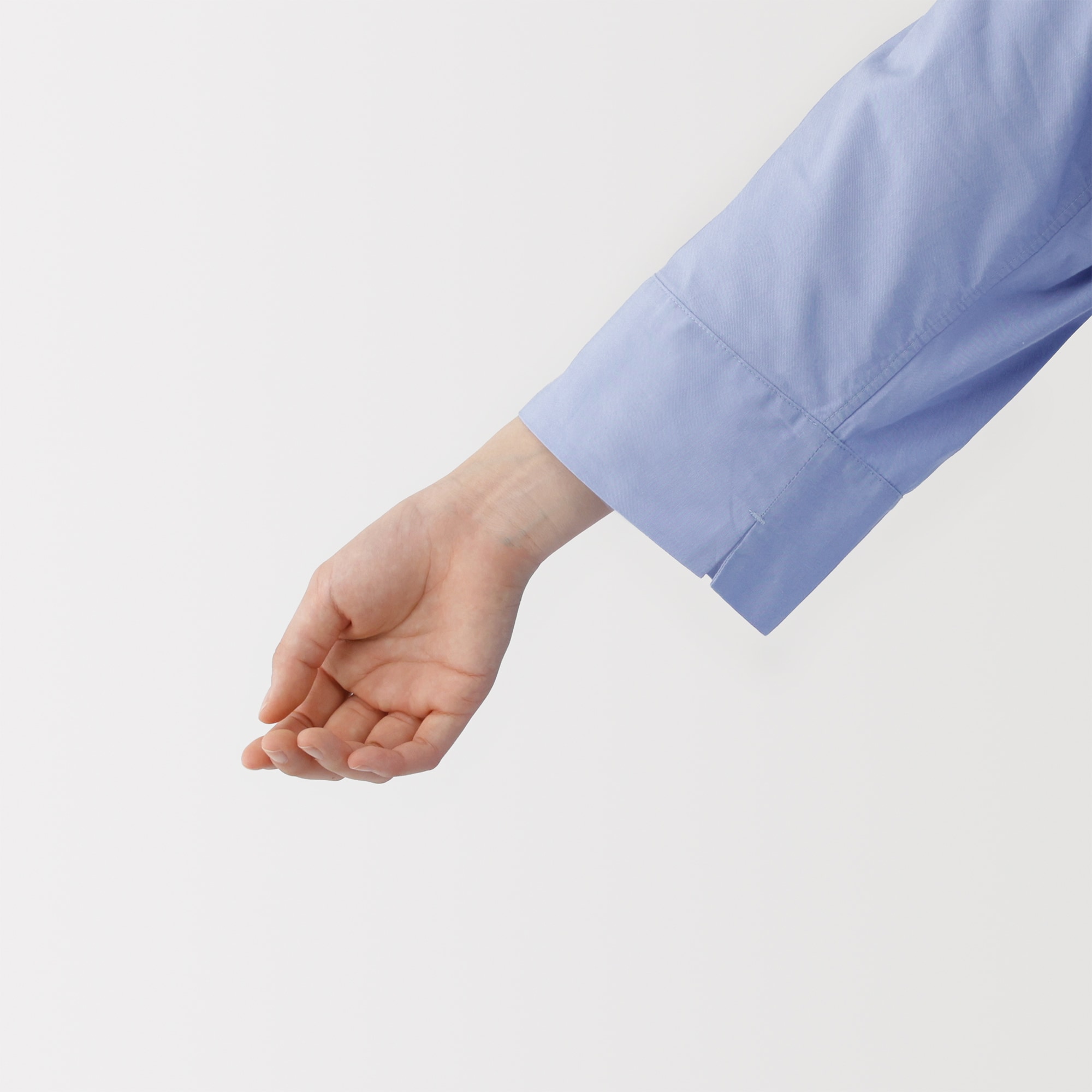 婦人　ポプリンシャツワンピース