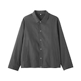 紳士　太番手リネンドローストリングジャケット