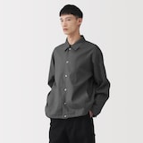 紳士　太番手リネンドローストリングジャケット