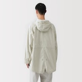 紳士　コットンライトキャンバス　フーデッドブルゾン