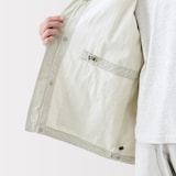 紳士　コットンライトキャンバス　フーデッドブルゾン