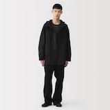 紳士　コットンライトキャンバス　フーデッドブルゾン