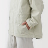 紳士　コットンライトキャンバス　フーデッドブルゾン