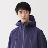 紳士　透湿撥水コットンナイロン　フードブルゾン