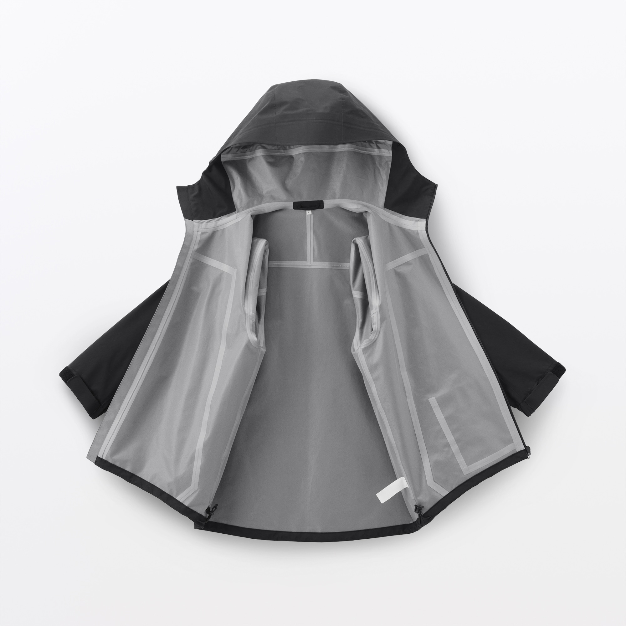 紳士　透湿撥水コットンナイロン　フードブルゾン