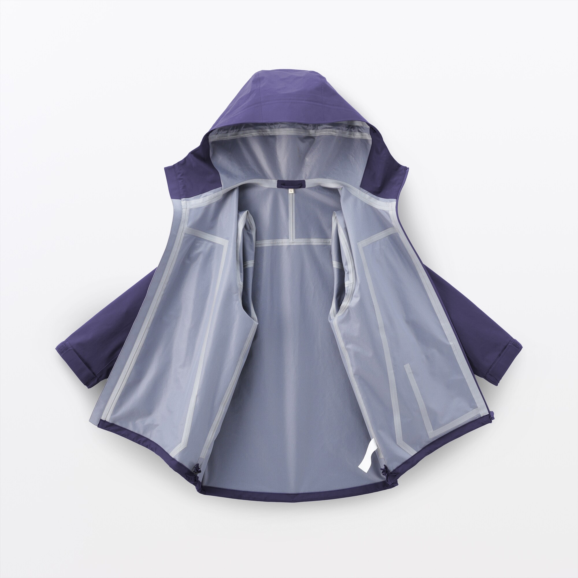 紳士 透湿撥水コットンナイロン フードブルゾン | 無印良品