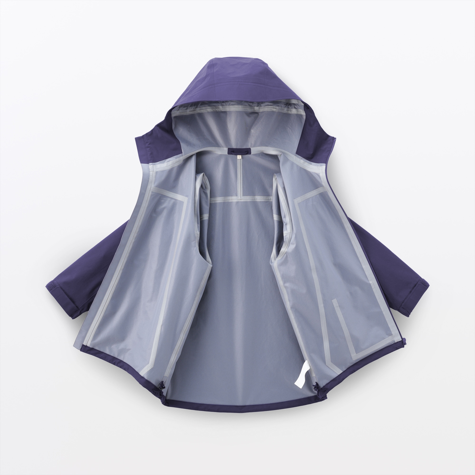 紳士 透湿撥水コットンナイロン フードブルゾン | 無印良品