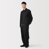 紳士　再生ポリエステルデニムジャケット