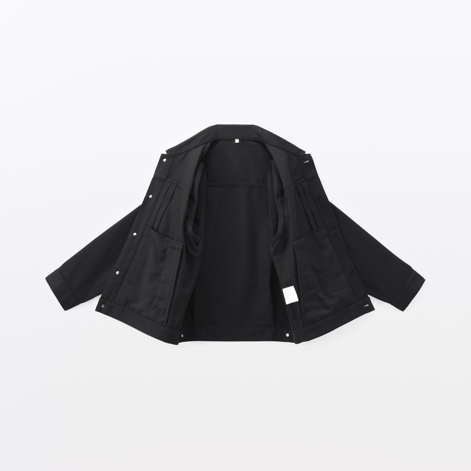 紳士　再生ポリエステルデニムジャケット