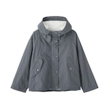 婦人　コットンライトキャンバス　フードブルゾン