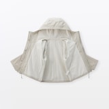 婦人　コットンライトキャンバス　フードブルゾン