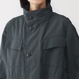 婦人　天然素材を原料に染色したワークブルゾン