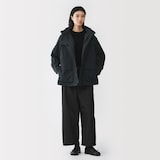 婦人　天然素材を原料に染色したワークブルゾン