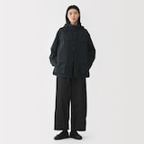 婦人　天然素材を原料に染色したワークブルゾン