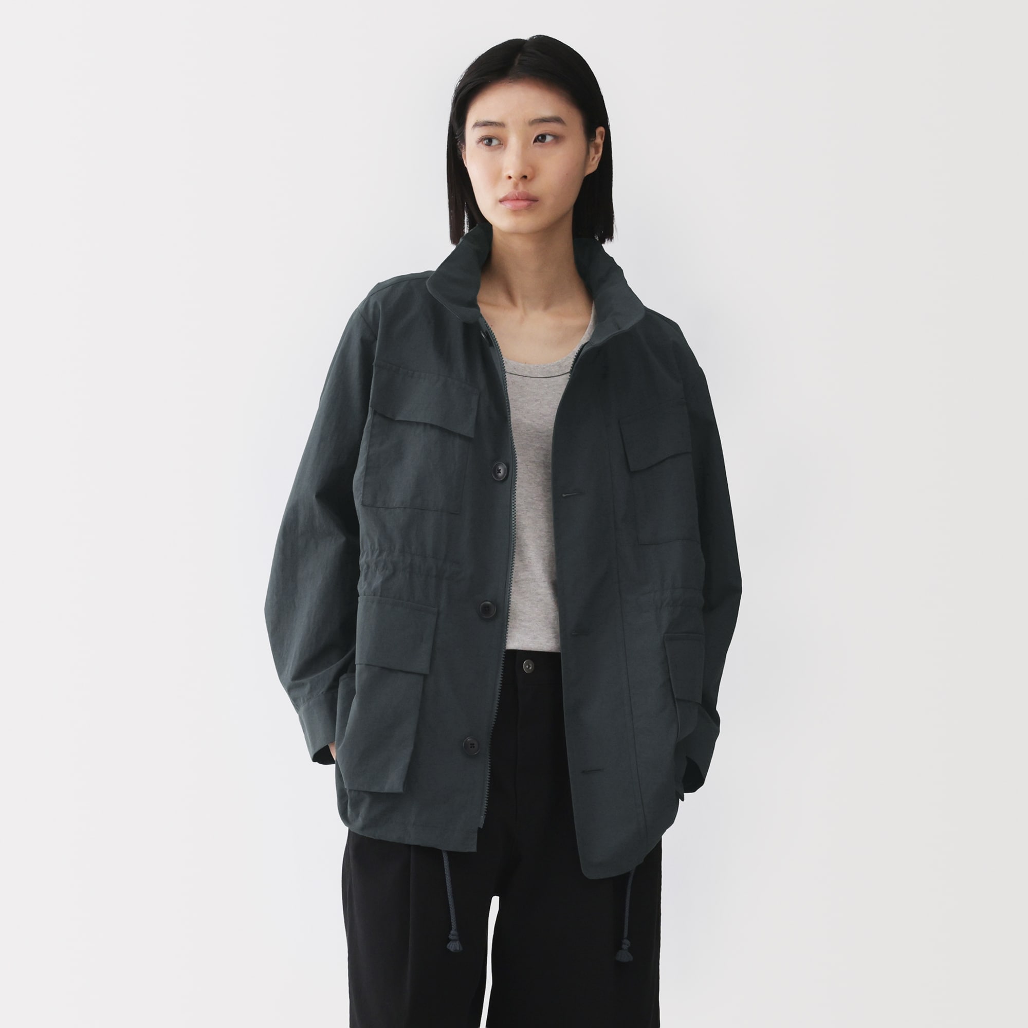 婦人 ウール混ナッピングショートブルゾン 商品レビュー | 通販 | 無印良品