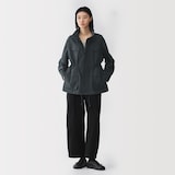 婦人　天然素材を原料に染色したワークブルゾン