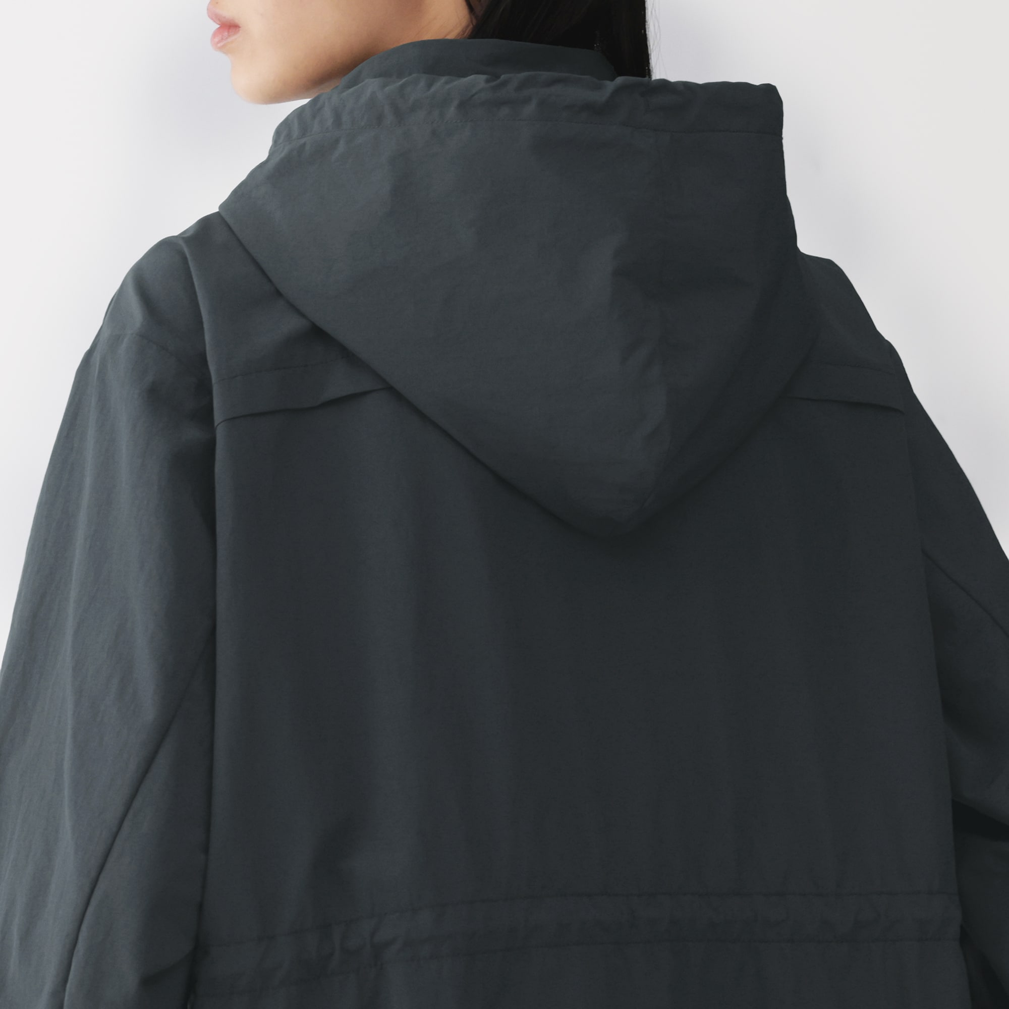 婦人　天然素材を原料に染色したワークブルゾン