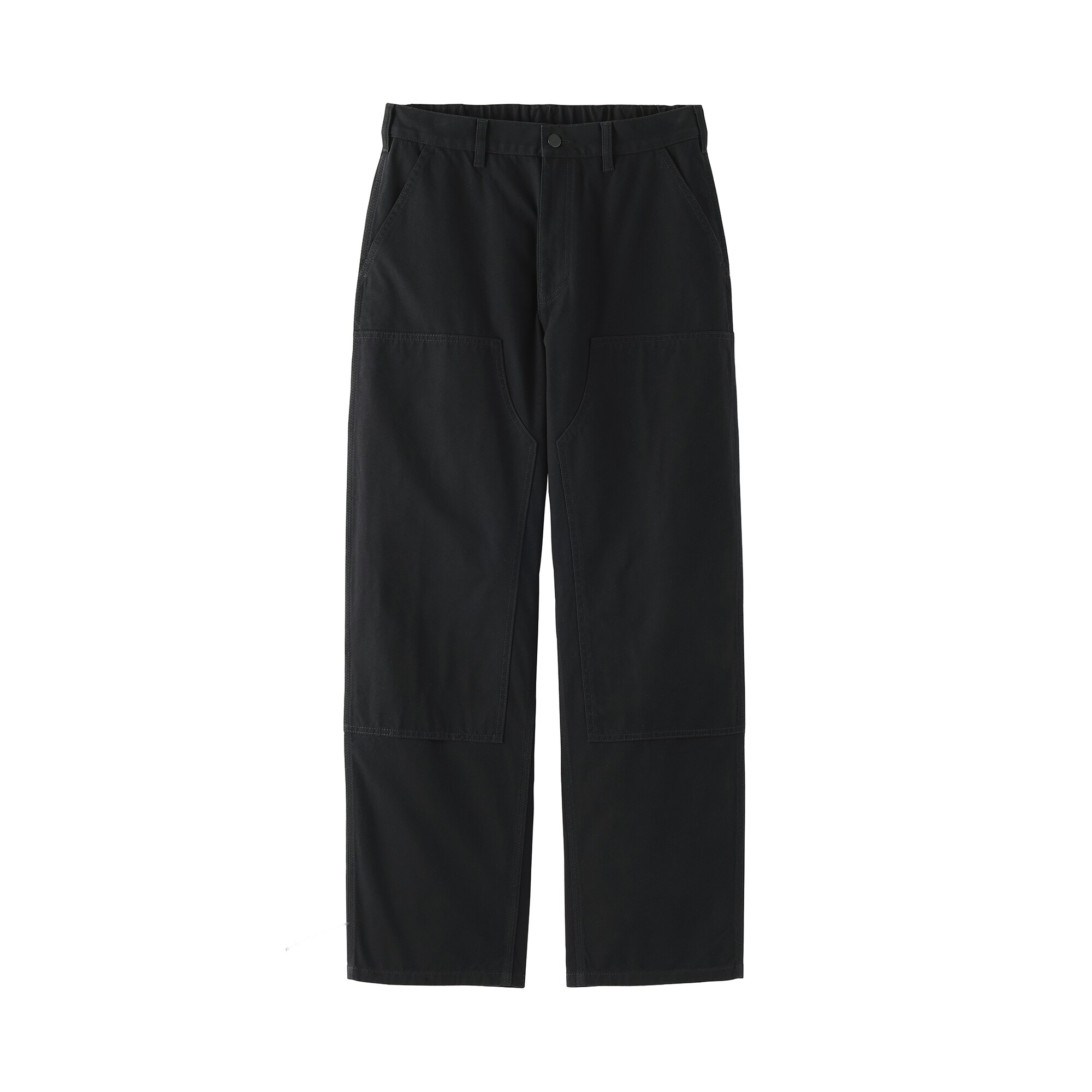 紳士　コットンキャンバス　ダブルニーパンツ