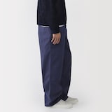 紳士　コットンキャンバス　ダブルニーパンツ
