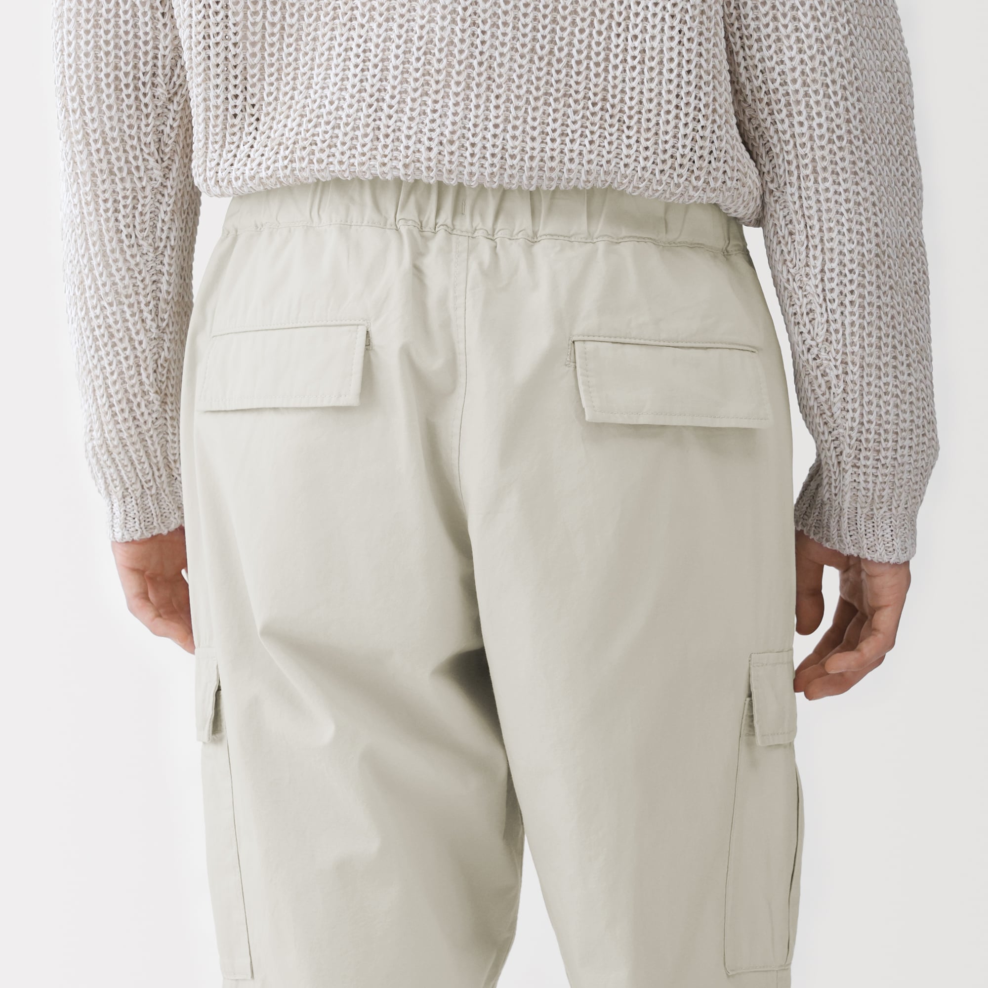 紳士　コットンライトキャンバス　イージーカーゴパンツ