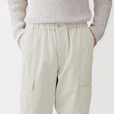 紳士　コットンライトキャンバス　イージーカーゴパンツ