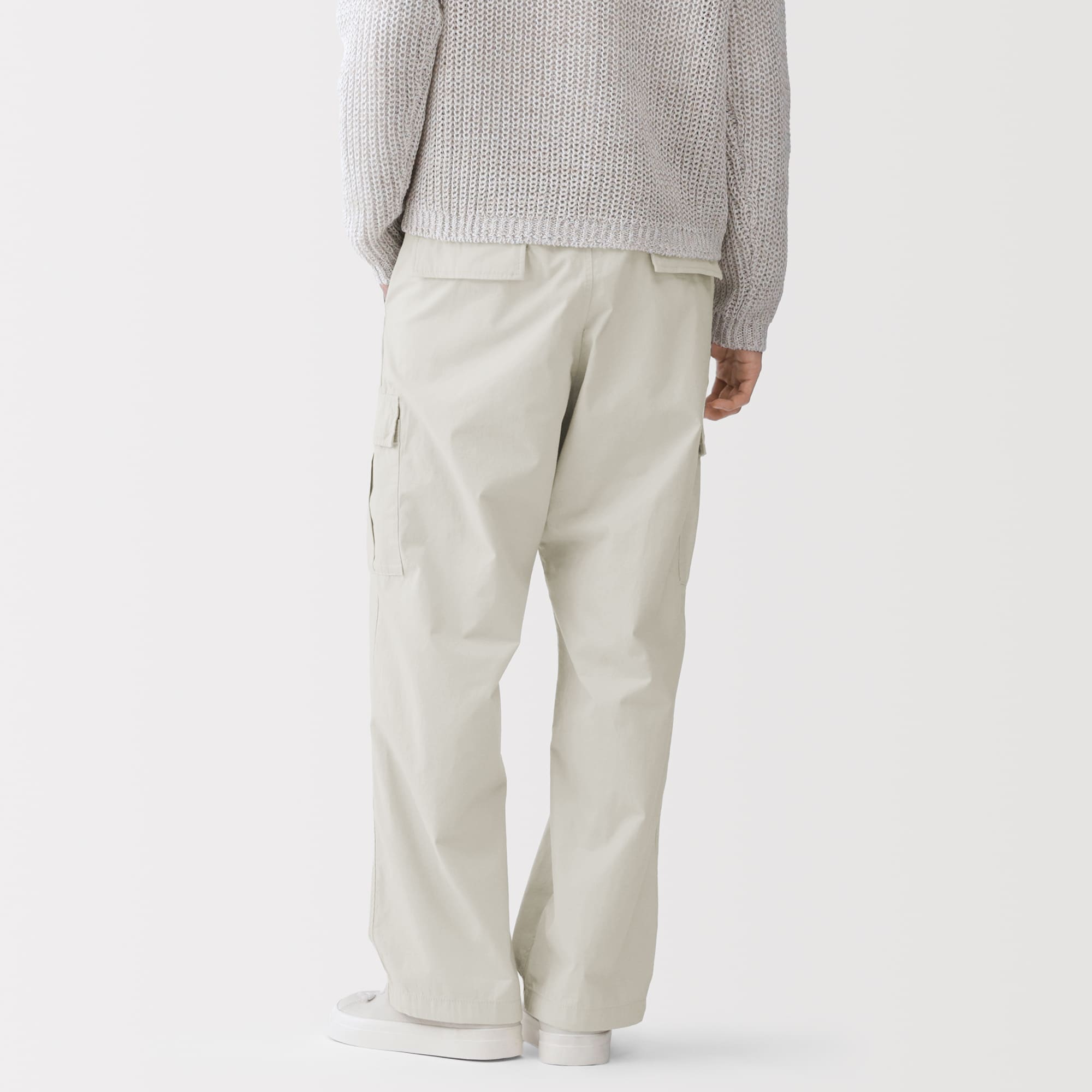 紳士　コットンライトキャンバス　イージーカーゴパンツ