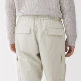 紳士　コットンライトキャンバス　イージーカーゴパンツ