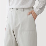 紳士　再生コットンダブルニーパンツ