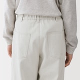 紳士　再生コットンダブルニーパンツ