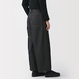 婦人　再生ポリエステルデニムバレルパンツ