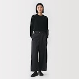 婦人　再生ポリエステルデニムバレルパンツ