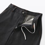 婦人　再生ポリエステルデニムバレルパンツ