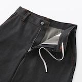 婦人　再生ポリエステルデニムバレルパンツ