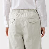 婦人　コットンライトキャンバス　ドローストリングパンツ