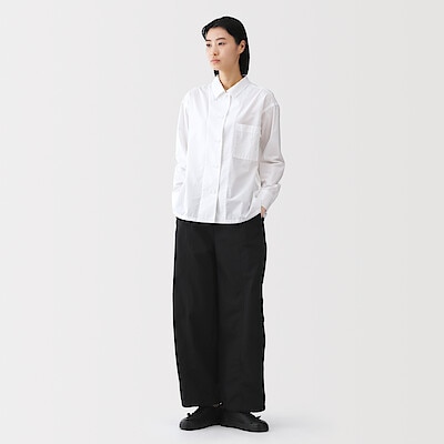 婦人　コットンライトキャンバス　ドローストリングパンツ