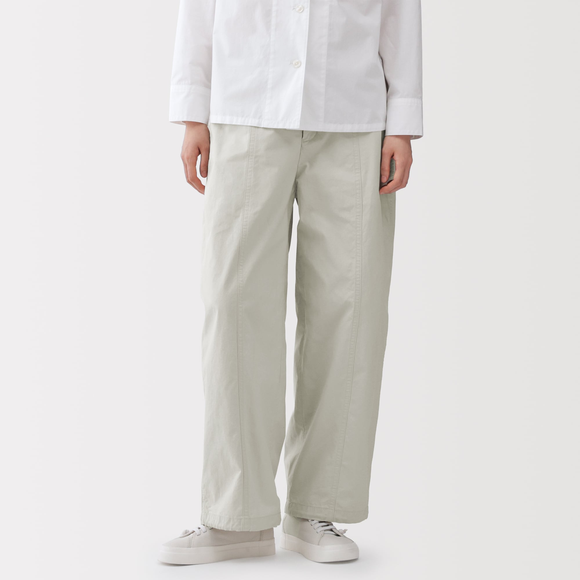 婦人　コットンライトキャンバス　ドローストリングパンツ