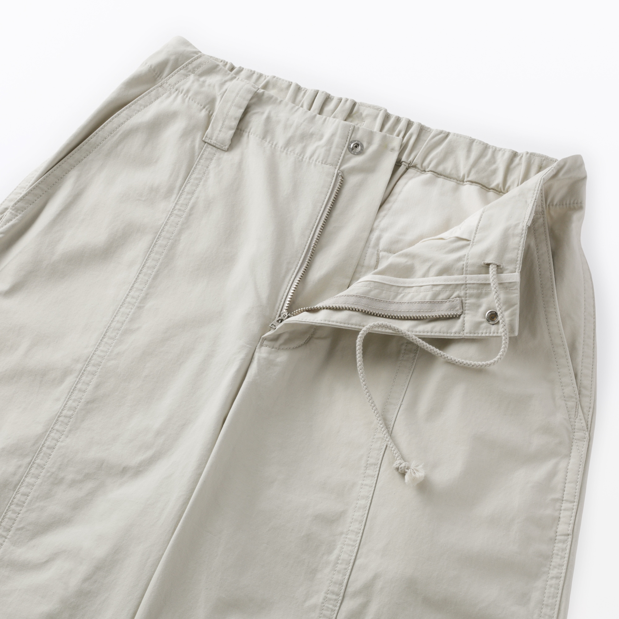 婦人　コットンライトキャンバス　ドローストリングパンツ