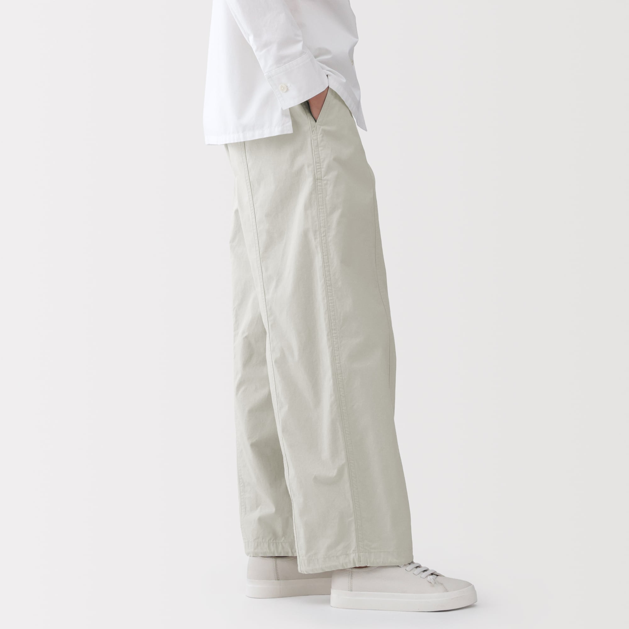 婦人　コットンライトキャンバス　ドローストリングパンツ