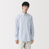 紳士　ポプリンレギュラーカラーシャツ