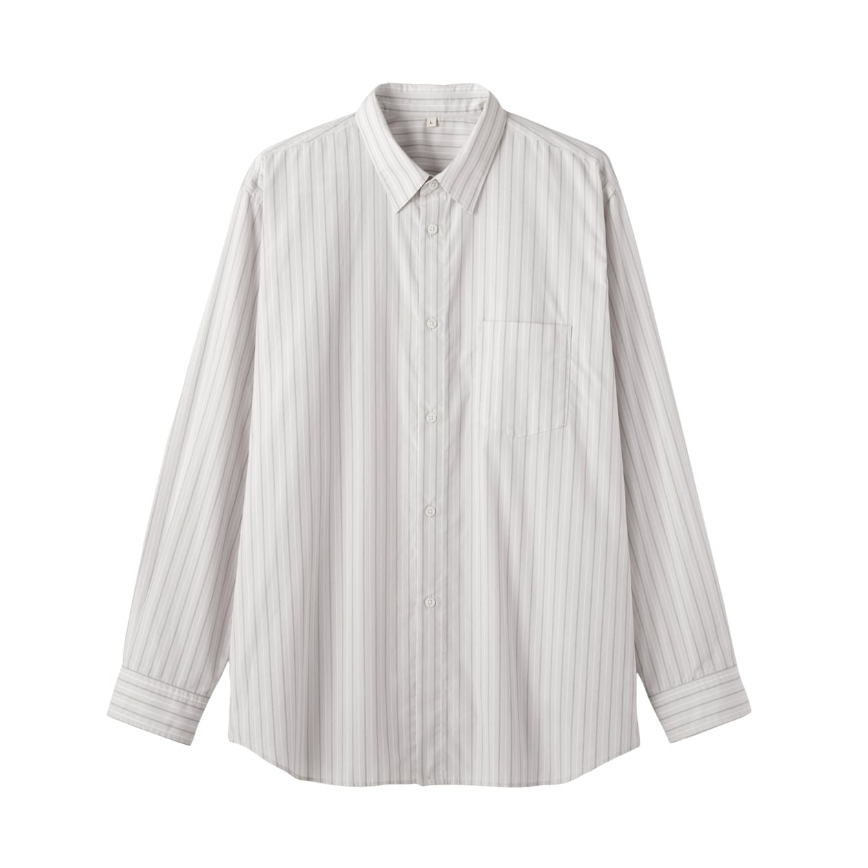 紳士　ポプリンレギュラーカラーシャツ