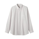 紳士　ポプリンレギュラーカラーシャツ