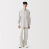 紳士　ポプリンレギュラーカラーシャツ