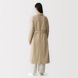 婦人　高密度コットンシングルブレストコート