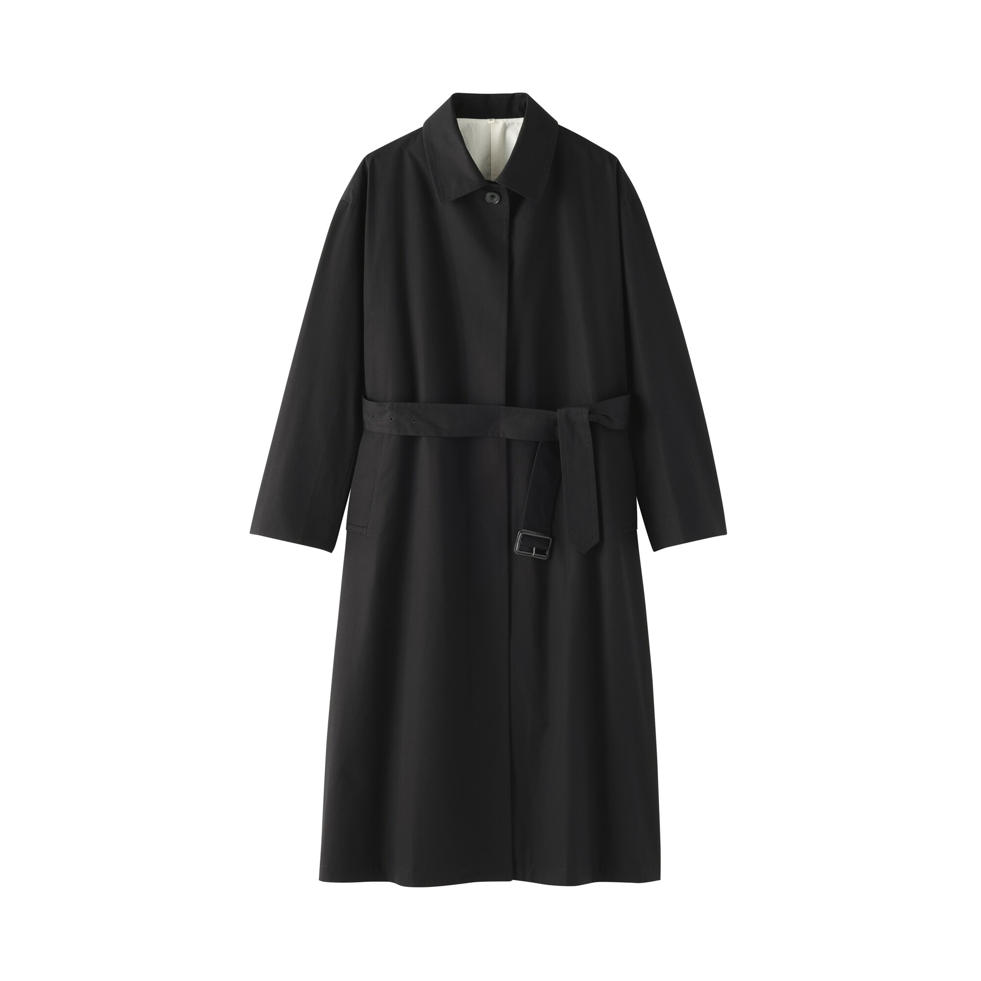 婦人　高密度コットンシングルブレストコート